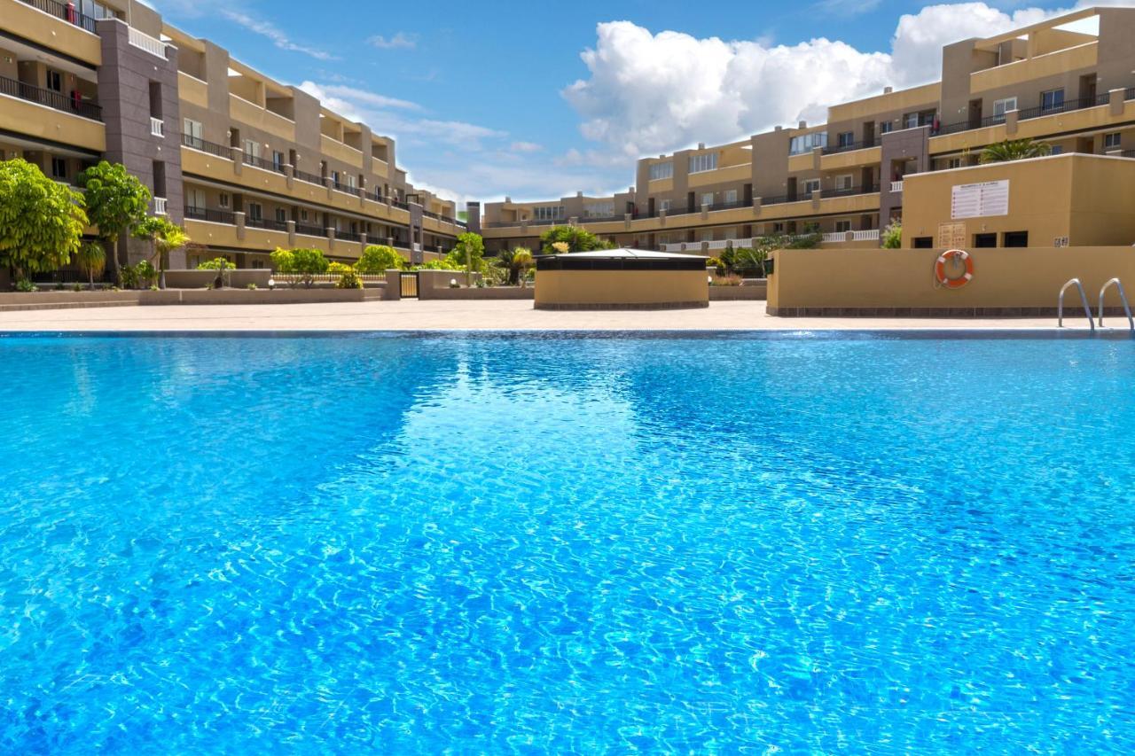 La Perla Beach Apt with Pool El Médano Exterior foto